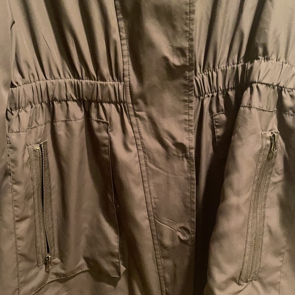 Olive green LAL Fall Stylish Jacket Large - Picture 2 of 8